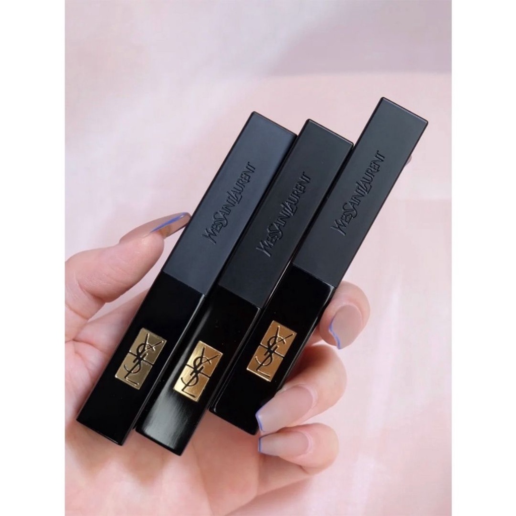 [NEW] Son thỏi lì YSL Rouge Pur Couture The Slim Velvet Radical Vỏ Đen