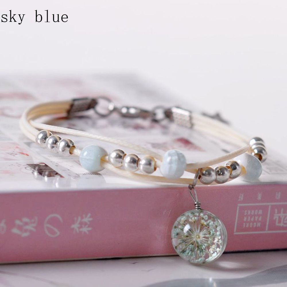 Vòng tay chuỗi hạt sứ mùa hè cho cặp đôi