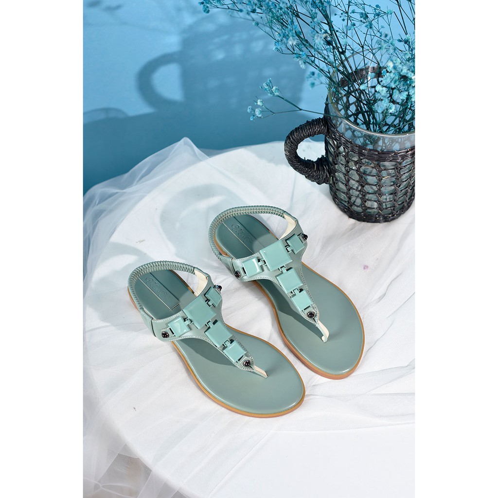 Giày xăng đan nữ đế bệt Merly 1339, giày sandal nữ đế bệt, Giày sandal nữ big size