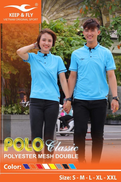 Áo Polo Classic Keep & Fly - Màu vàng