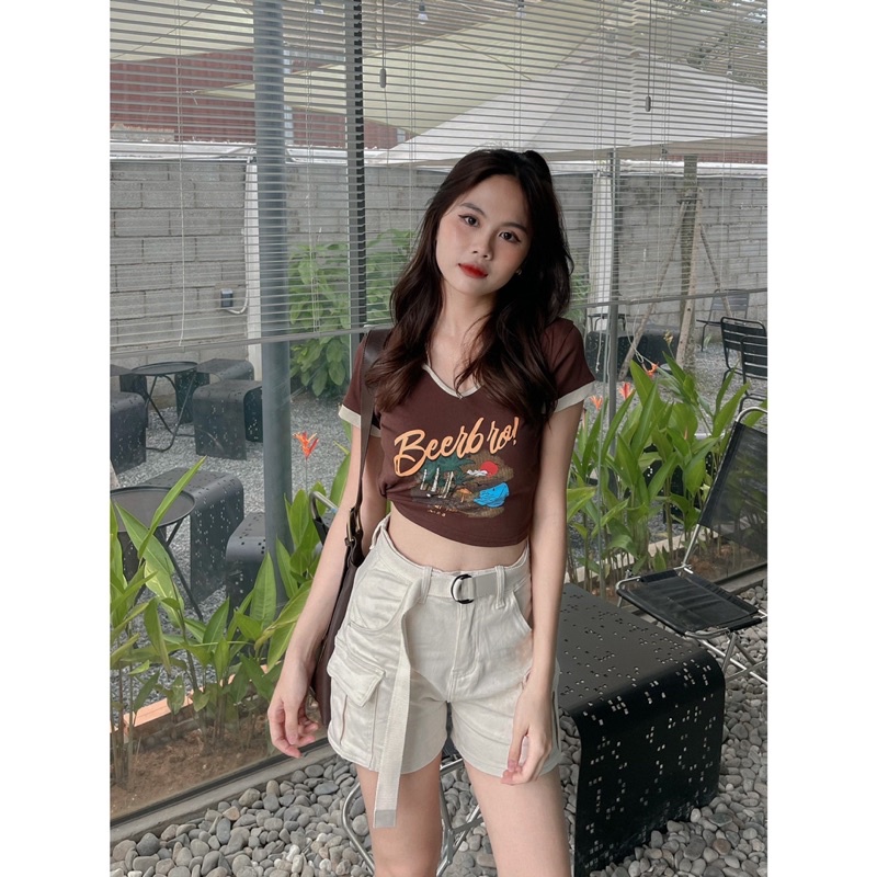 Áo Thun Crop - 162 - Beerbro