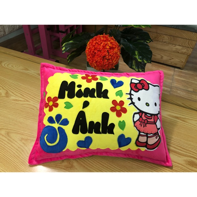 Gối handmade kitty