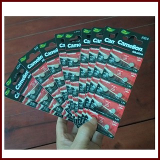 [BÁN CHẠY]  PIN  AG1/ AG3/ AG4 / AG10 ALKALINE CAMELION(1.5V )  10 viên/ vỉ,  Pin 1.5V, Pin nút áo, Pin alkaline