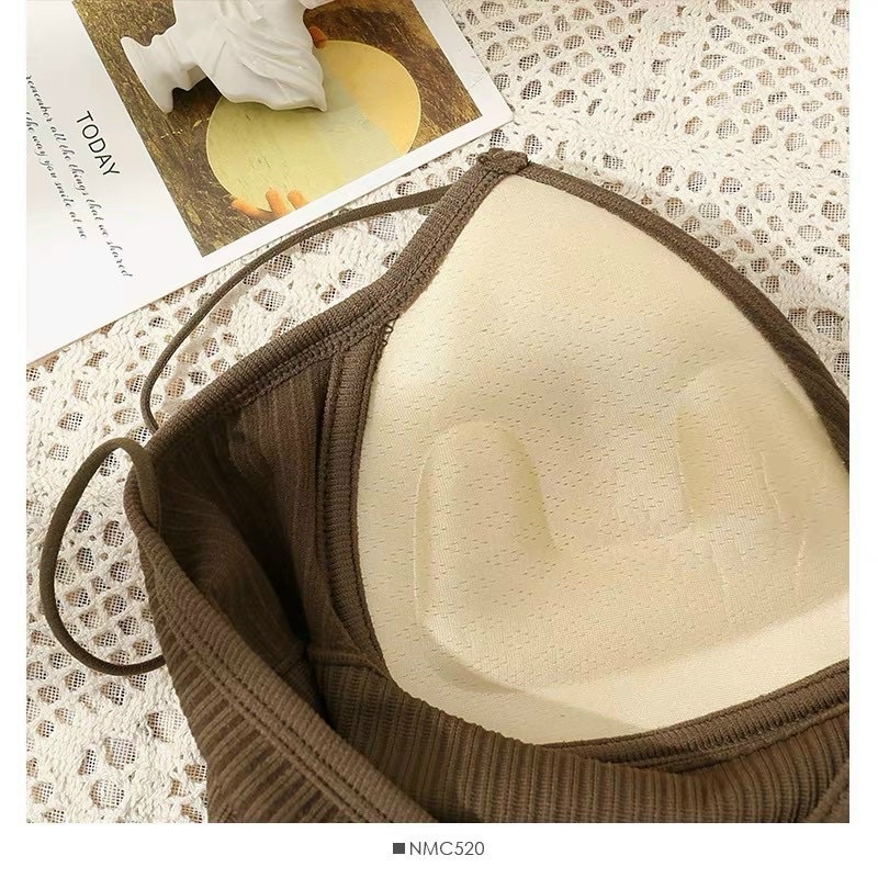 [NEW] ÁO BARA HAI DÂY DỆT KIM QC CHẤT MỀM MỊN CHIZISHOP NHIỀU MÀU CỰC HOT BR100