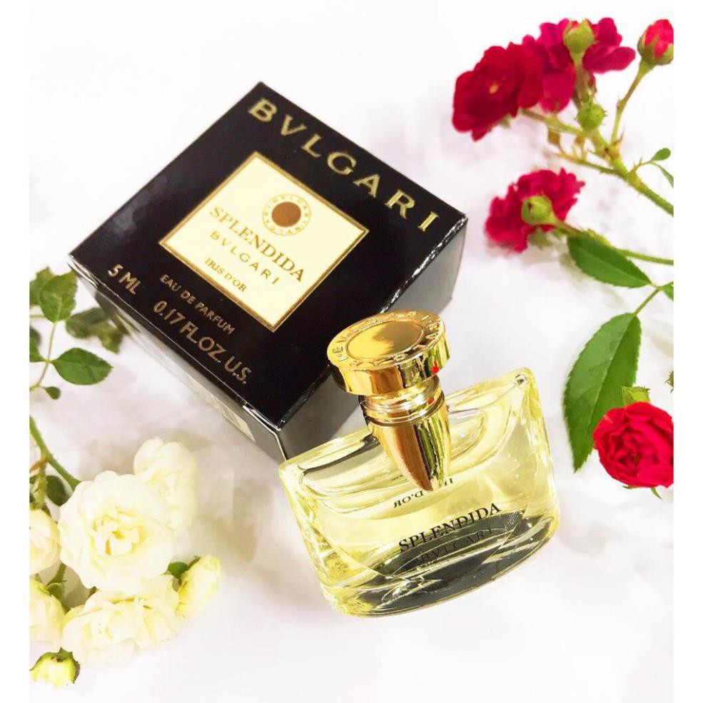 Nước hoa mini BVLGARI - Splendida Iris D'or EDP 5ml