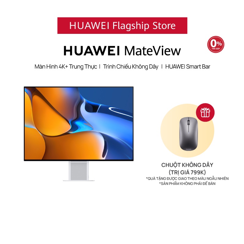 Màn Hình HUAWEI MateView | Màn Hình 4K+ Trung Thực | Kết Nối Không Dây