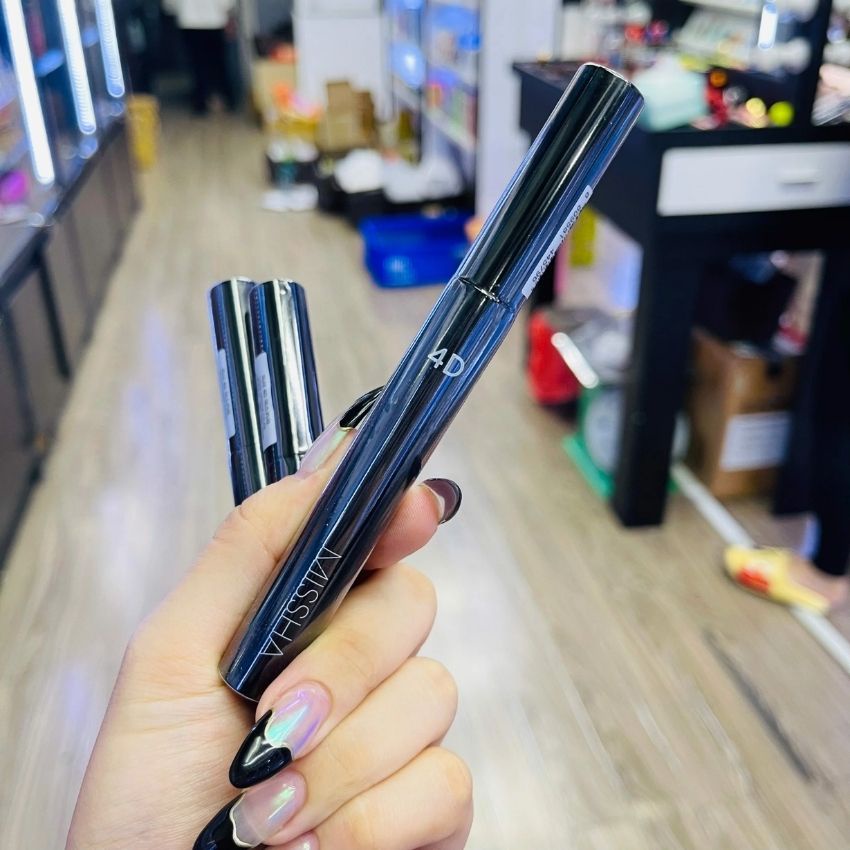 Chải mi Mascara 4D làm dày mi Missha The Style 4D