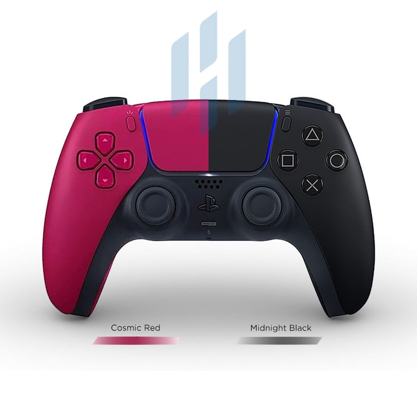 Tay cầm chơi game PS5 chính hãng Midnight Black & Cosmic Red Dualsense Controller Playstation 5