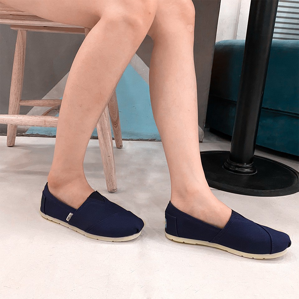 ⚡️[FREE SHIP]⚡️ GIÀY TOMS XANH (đế cao su đúc) | BigBuy360 - bigbuy360.vn