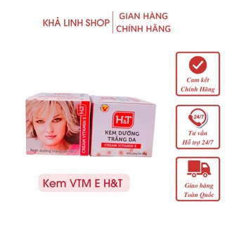 kem trắng da Cream vitamin e H&T 35g