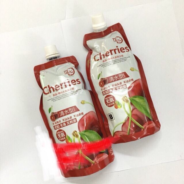 Nhuộm đen Cherries hộp/2 túi x 500ml