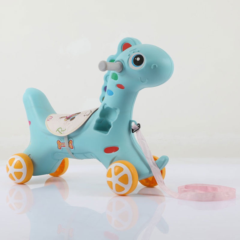 Đồ chơi xe ngựa AMILA bập bênh hai trong một (có nhạc) cho bé