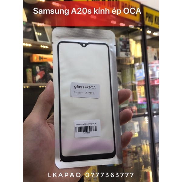 Kính ép samsung A20s OCA