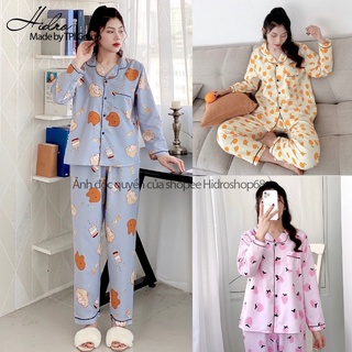 Bộ ngủ pijama tay dài quần dài chất đẹp