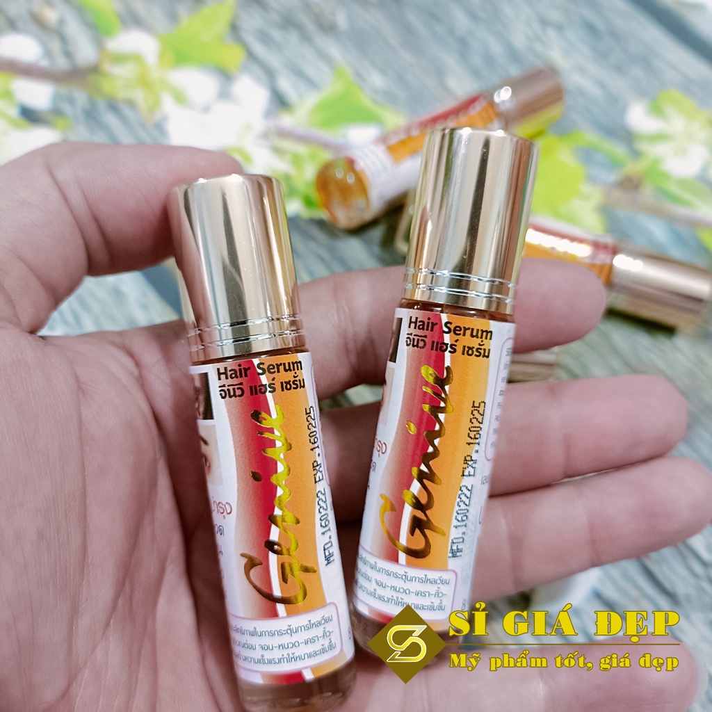 Serum Genive 100% chính hãng Thái Lan 10ml-Kích thích mọc mi, mày, râu tóc