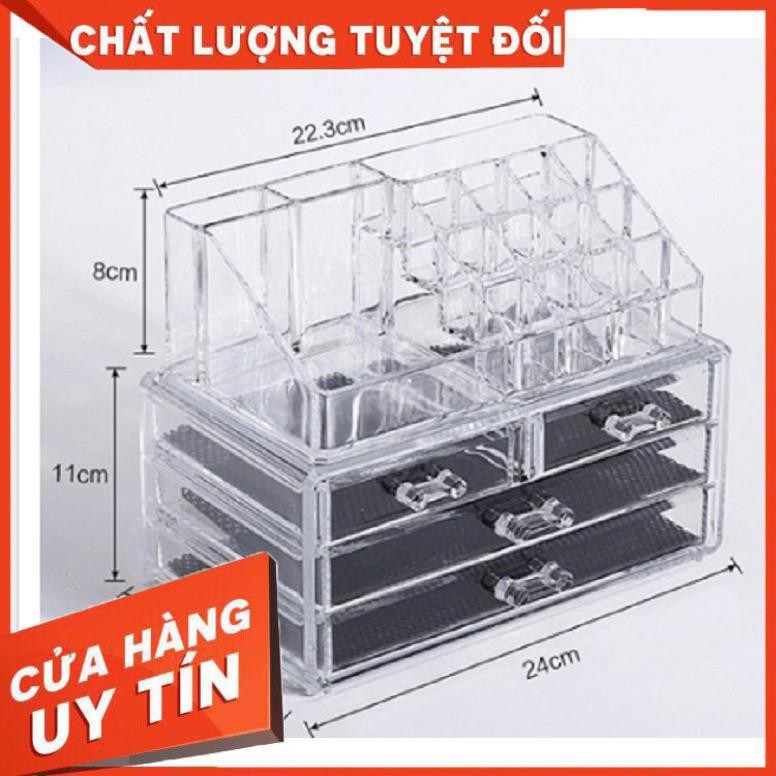 [XẢ KHO+FREE SHIP] Kệ mỹ phẩm meka 4 tầng Hàng Đẹp