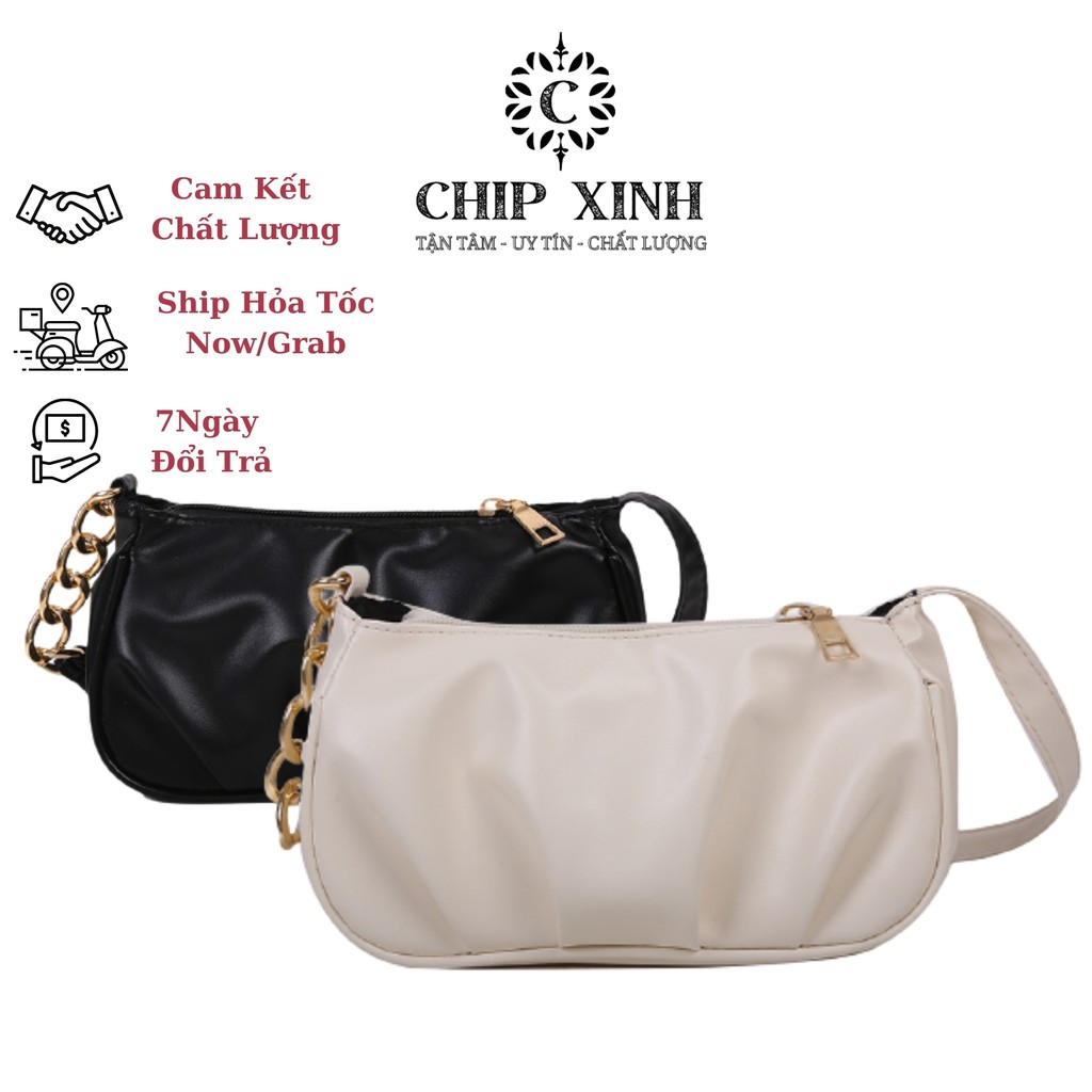 Túi kẹp nách nữ đeo vai, Túi xách nữ mini giá rẻ CHIP XINH KN11
