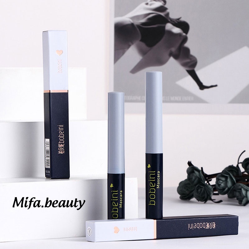 Mascara chuốt mi Bobeini vỏ xanh làm cong, dài mi, lâu trôi chính hãng Lameila Mifa