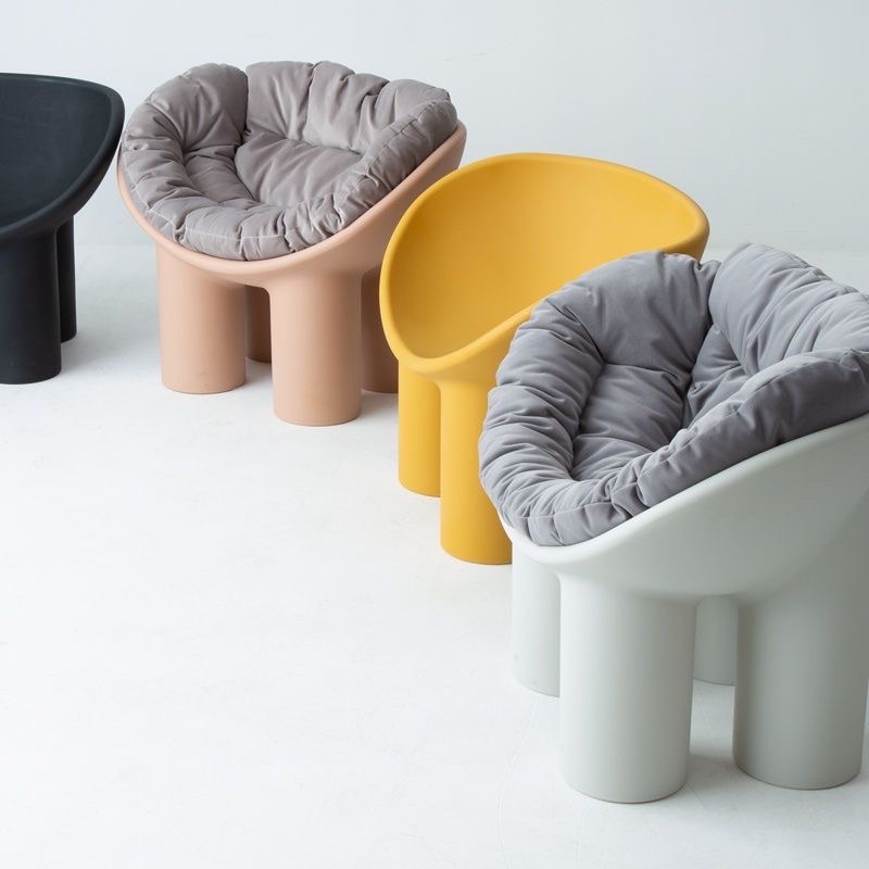 Roly poly chair  hàng nhập khẩu phong cách bắc âu kèm đệm