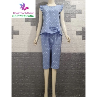 Lụa cánh TIÊN nhúng eo Đồ bộ mặc nhà Big Size ShopThanhThanh