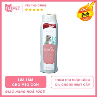 Sữa tắm Bioline Kitten cho mèo con