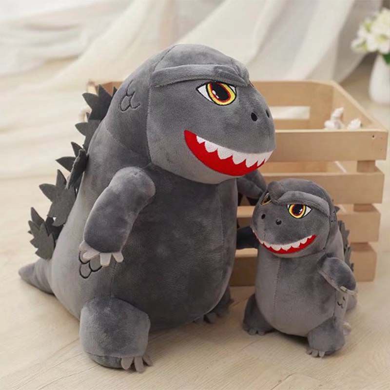 Đồ chơi nhồi bông Hình Quái Vật Godzilla Mềm Mại Đáng Yêu