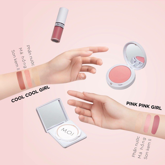 Bộ Trang Điểm 24/7 Hồ Ngọc Hà [Phấn Nước+Má Hồng+Son kem] | BigBuy360 - bigbuy360.vn