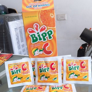 Combo 10 gói Bipp C - Kẹo ngậm tăng sức đề kháng cho Bé