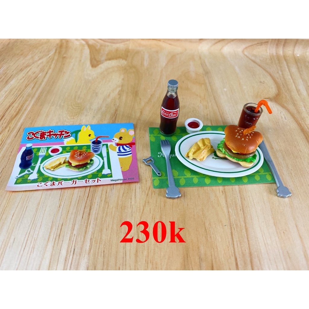 Rement set đồ ăn nhanh full Koguma Kitchen