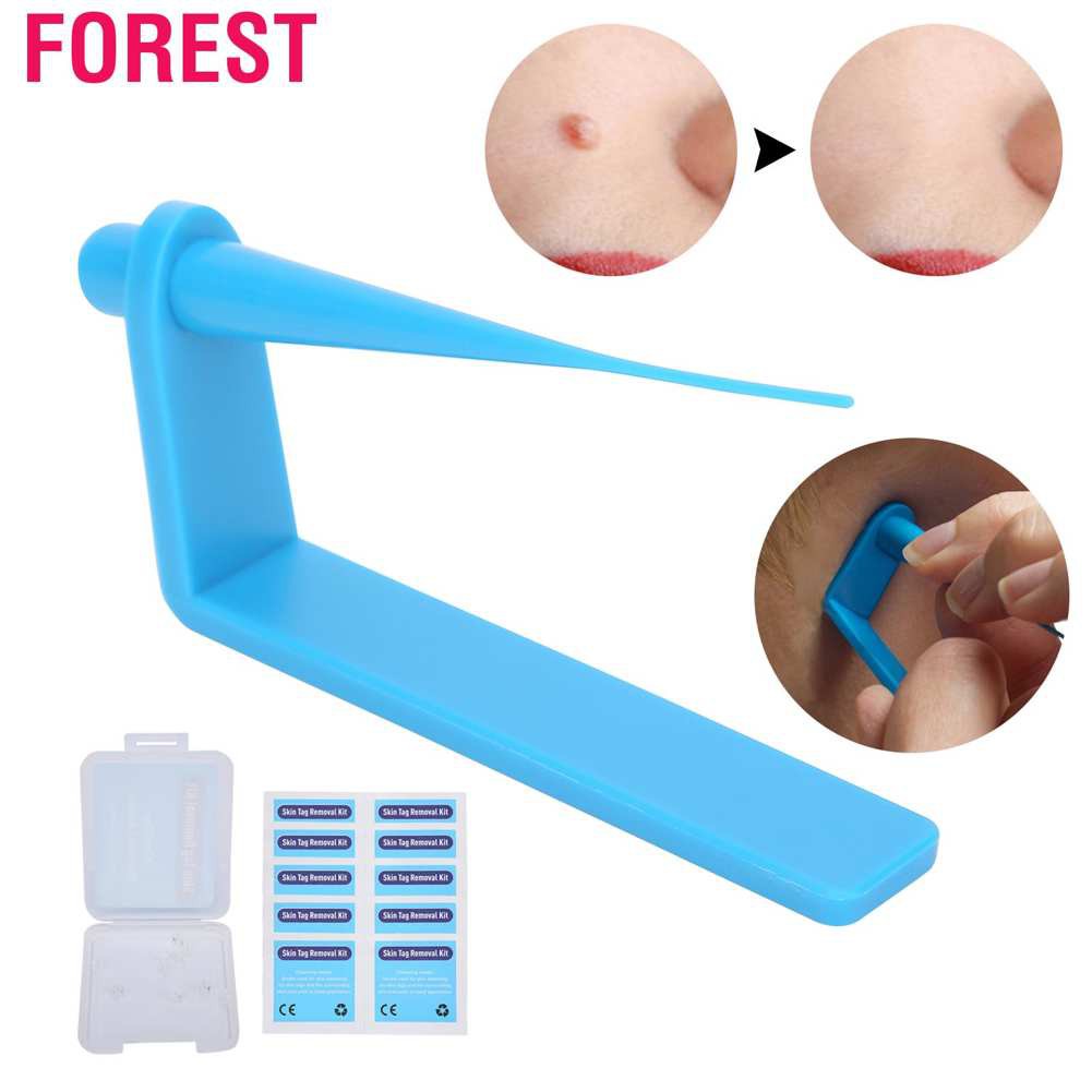 Forest Skin Tag Remover Kit Safe Body Neck Face Finger Mole Wart Tags Removal Tools