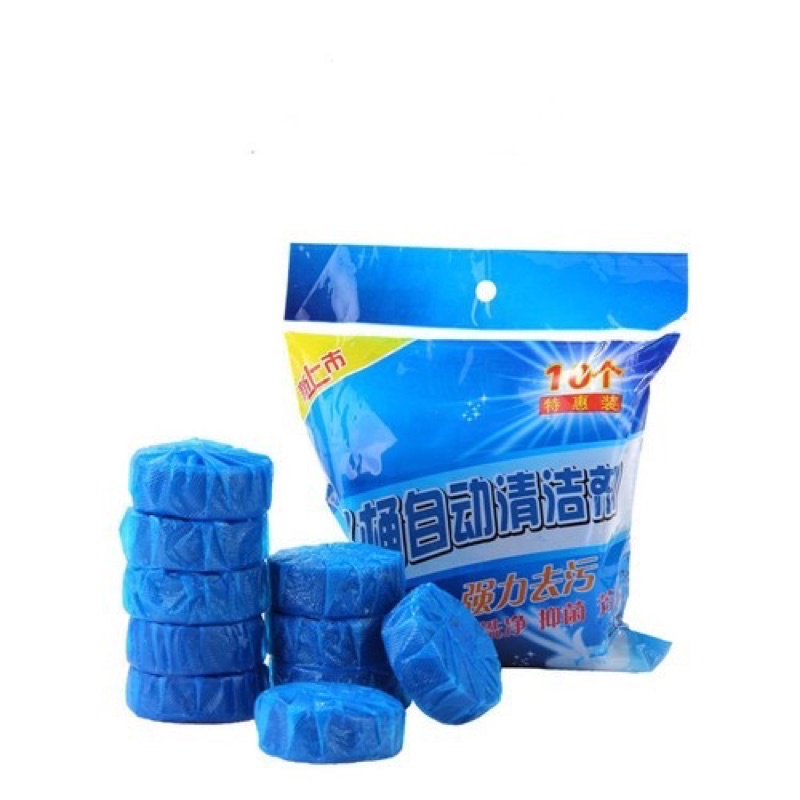 [HCM] Bịch 10 viên thả tẩy bồn cầu