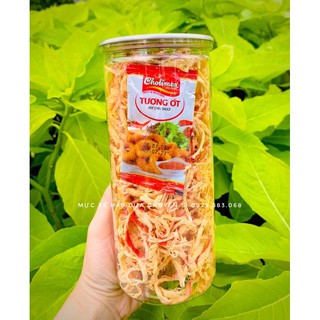 Mực xé sợi hấp nước dừa 300gr