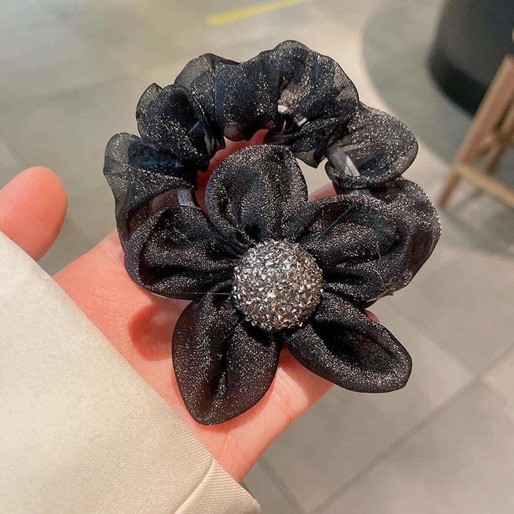 Dây Buộc Tóc Đuôi Ngựa Hình Hoa Hướng Dương Dễ Thương|Kẹp Tóc Thiết Kế Xinh Xắn Thời Trang Cho Nữ