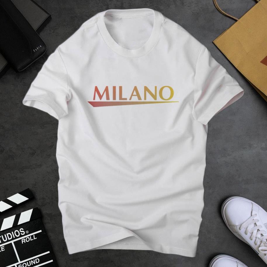 ÁO THUN THỂ THAO MILANO LOGO 7 MÀU ĐẸP | ÁO THUN NAM BIG SIZE | UR SPORT ❣️