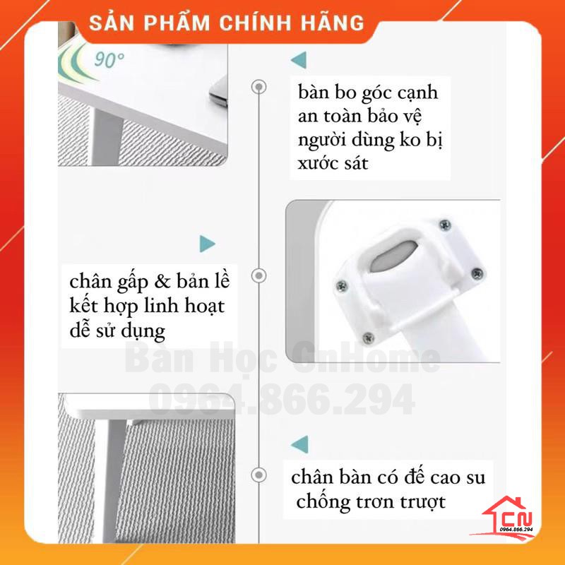 Bàn gấp gọn Decor Hàn Quốc Màu Trắng 🎁 𝑭𝑹𝑬𝑬𝑺𝑯𝑰𝑷 🎁 | BigBuy360 - bigbuy360.vn