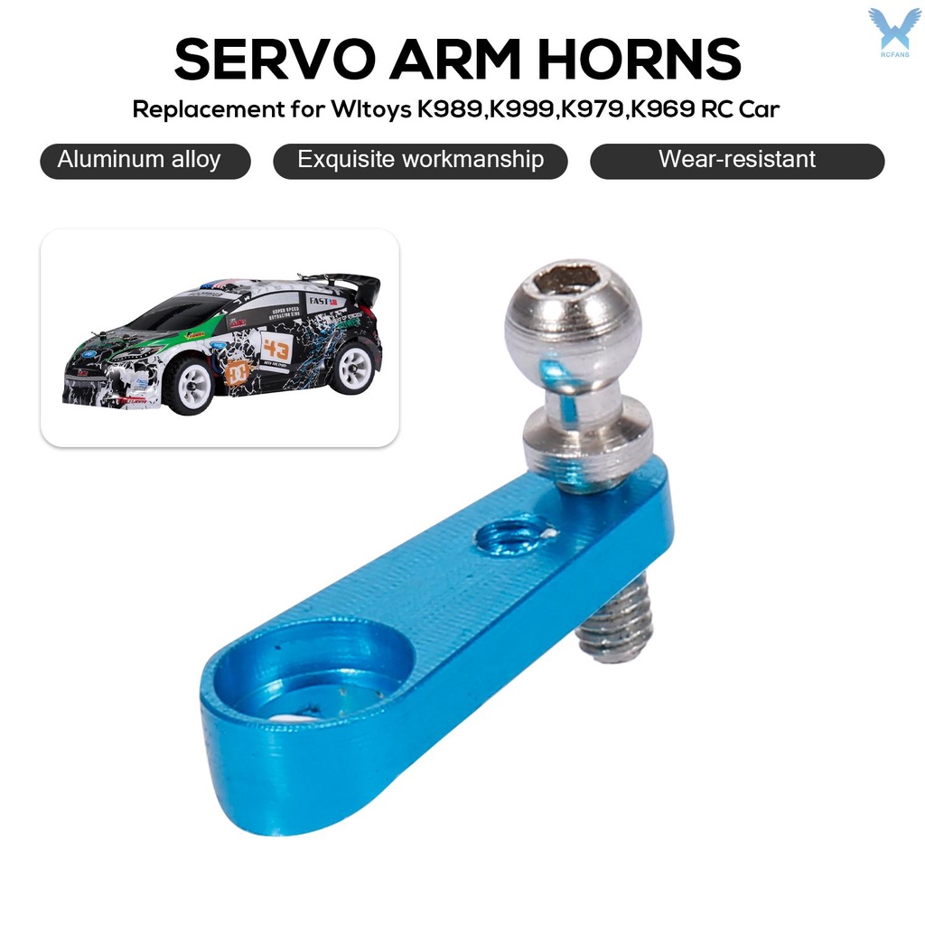 Cánh Tay Servo Bằng Hợp Kim Nhôm Thay Thế Cho Xe Điều Khiển Từ Xa Wltoys K989 K999 K979 K969