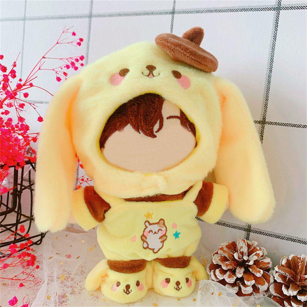 Thú Nhồi Bông Hình Vịt Vàng Dễ Thương Cho Búp Bê