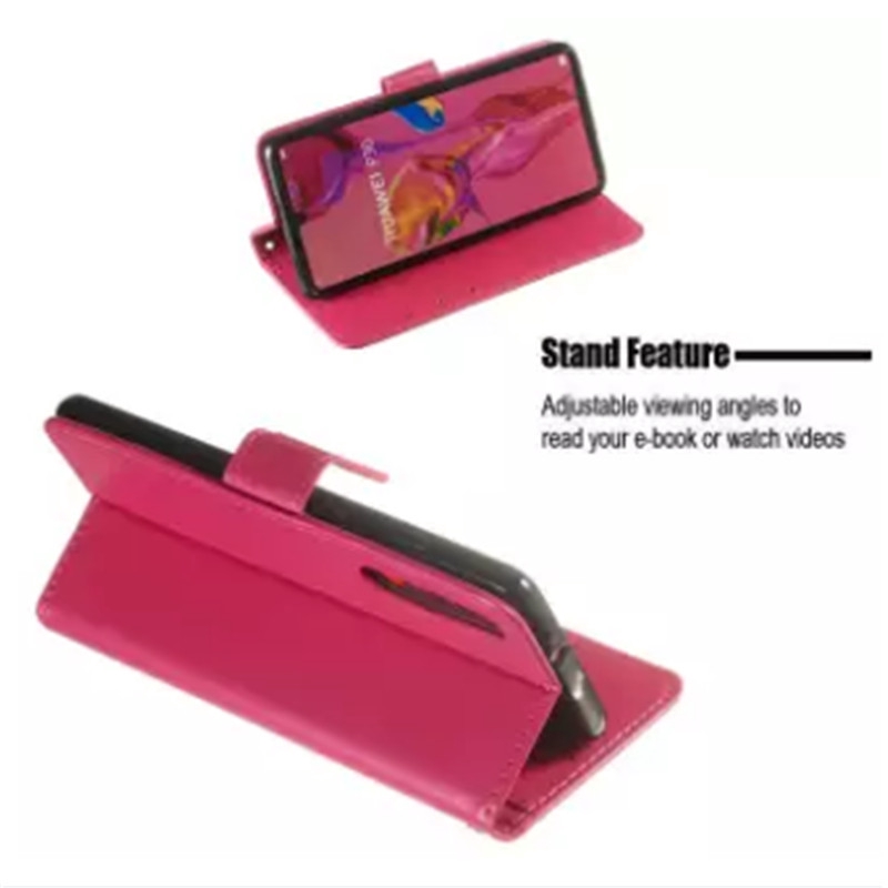 PU Leather Flip Stand Phone Case For Oppo Realme 3 F11 Pro A1k Bag Wallet Pure Colour | BigBuy360 - bigbuy360.vn