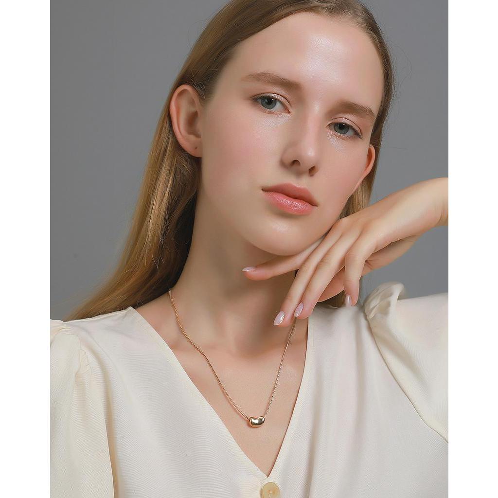 Vòng cổ Kiểu Dáng Đơn Giản Tao Nhã Phong Cách Hàn Quốc Cho Nữ