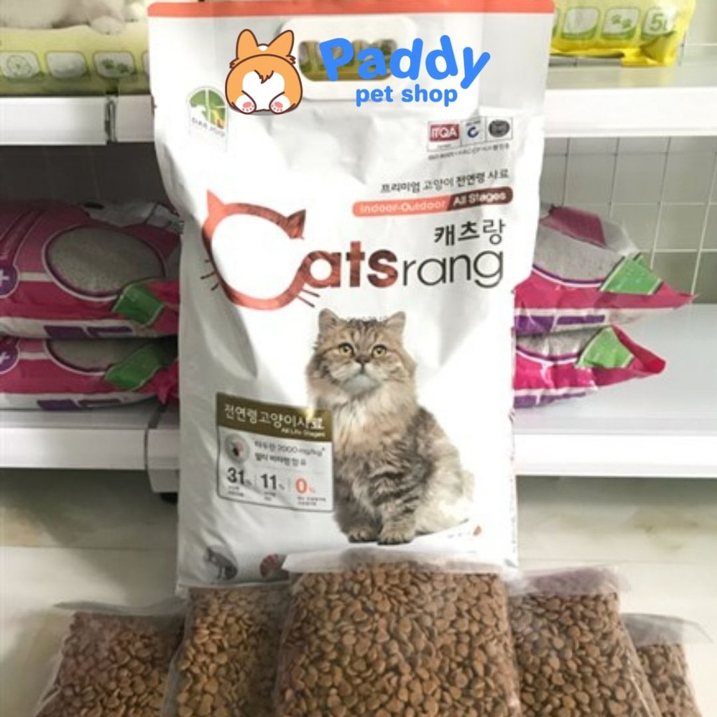 [5kg] Hạt Catsrang Cho Mèo Mọi Lứa Tuổi