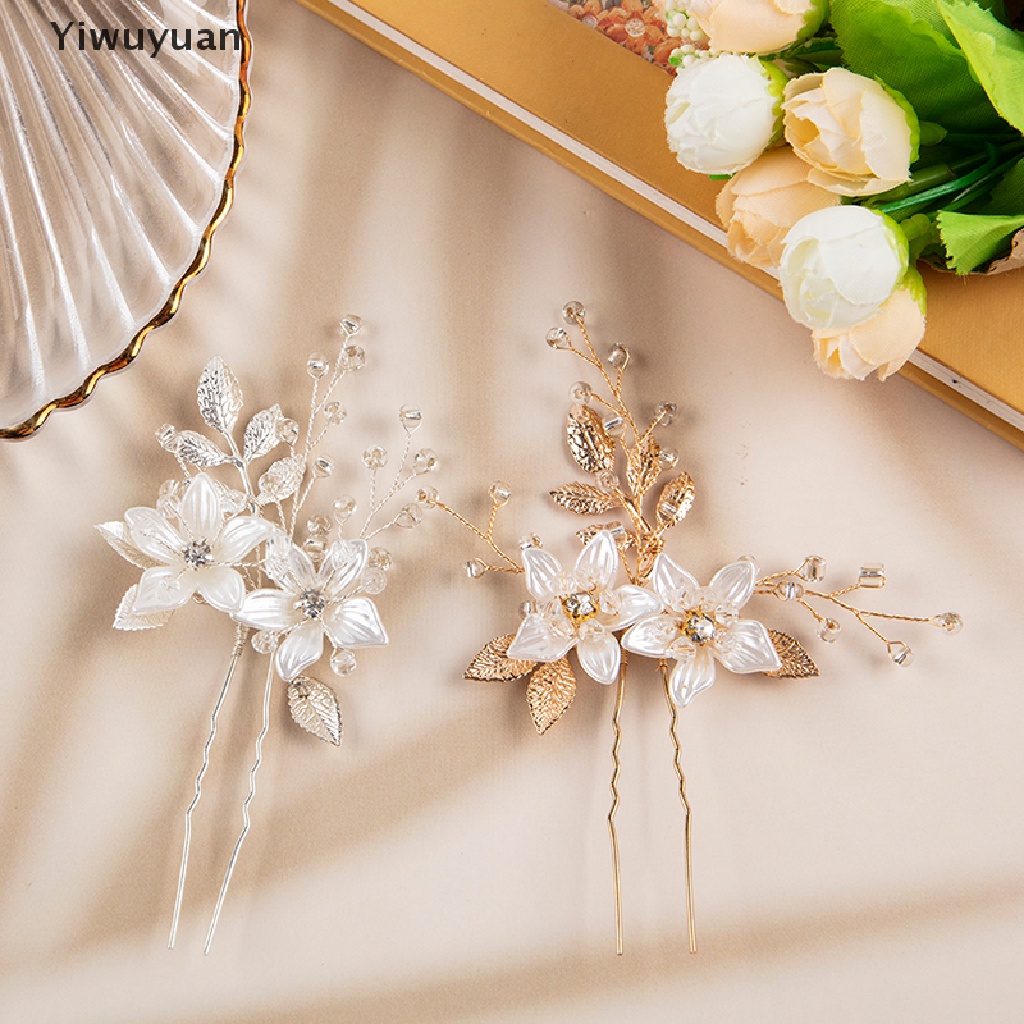 Kẹp Tóc Hình Hoa Đính Đá Thời Trang Cho Nữ