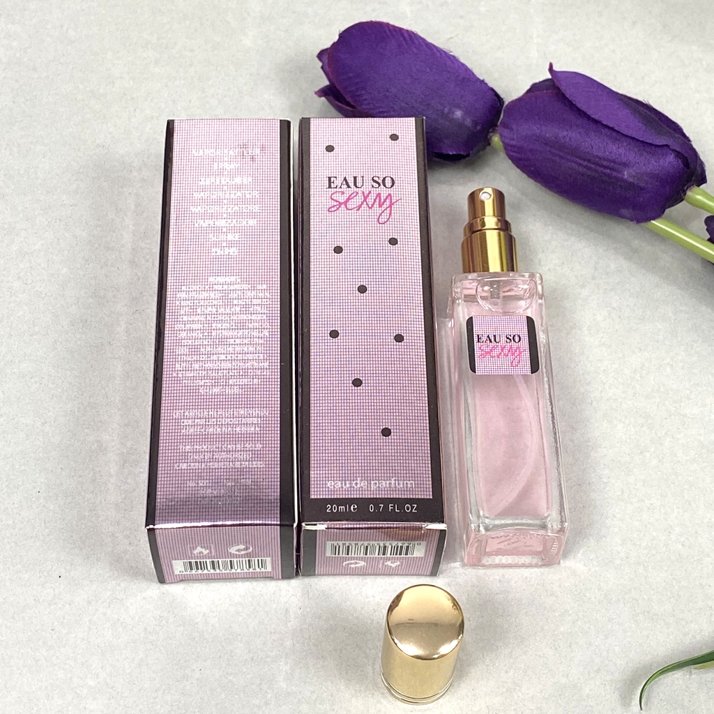 Nước hoa nội địa trung Victoria Secret Eau So Sexy 20ml thơm lâu hương dịu mát gợi cảm