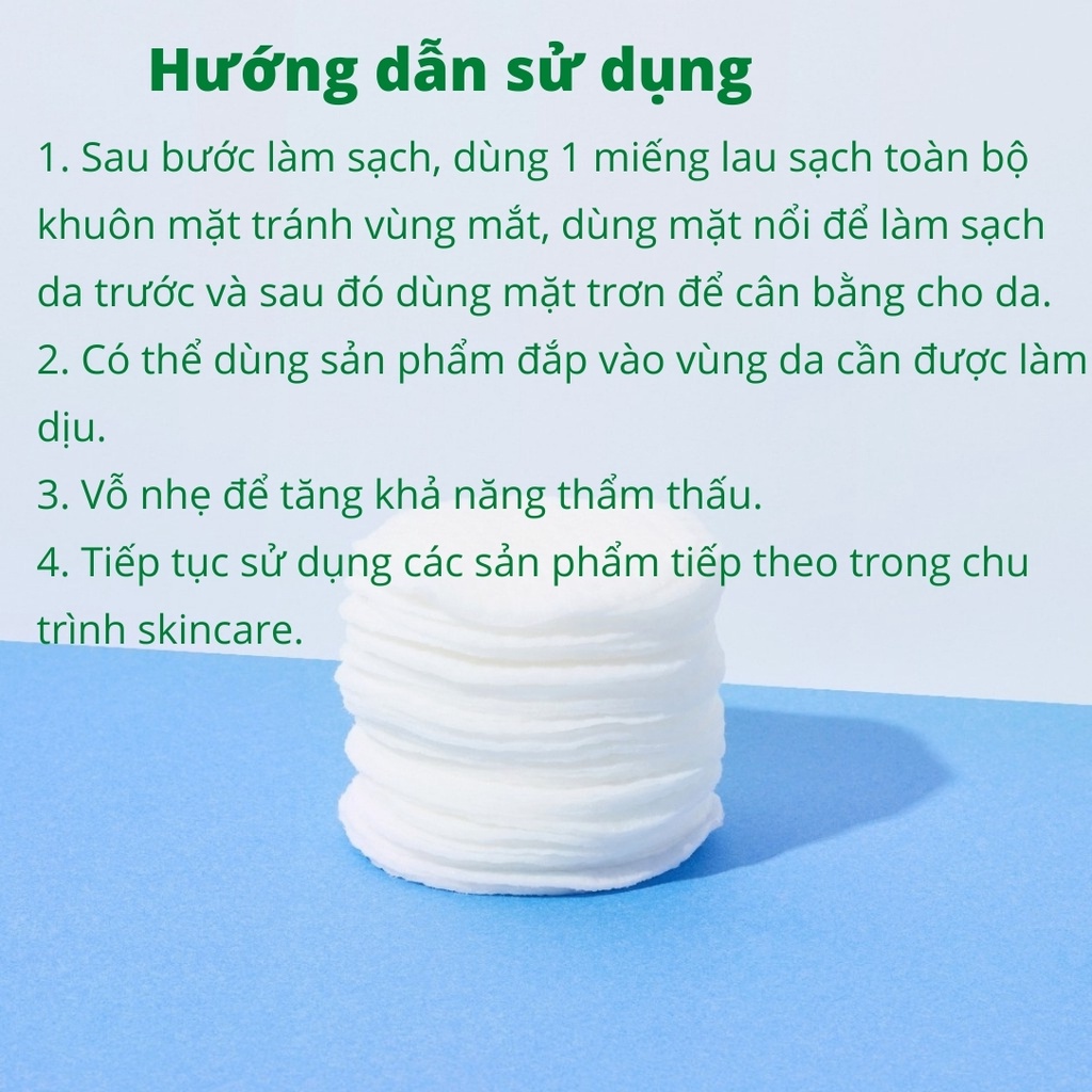 Bông cấp ẩm cho da dạng miếng Cosrx One Step Moisture Up Pad 70 Pads mẫu mới