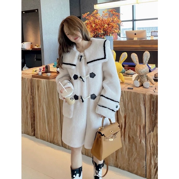 KHOÁC LÔNG CỪU DÀI KIM ĐAN | BigBuy360 - bigbuy360.vn