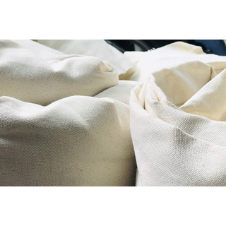 Vải bố trắng, vải thô cotton trắng dày