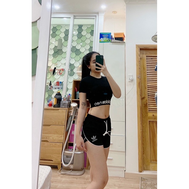 ÁO CROPTOP TẬP GYM NỮ PHỐI LƯỚI - ÁO CROPTOP DAS PHỐI LƯỚI VẢI ĐẸP