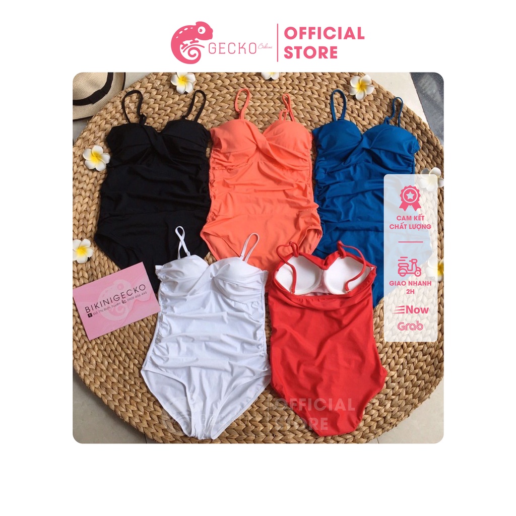 Bikini Đồ Bơi 1 Mảnh Liền Mút Nâng Độn Ngực GK0136 (Ảnh Thật, Nhiều Màu)