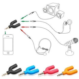 Jack chia Audio 3.5mm ra mic và loa