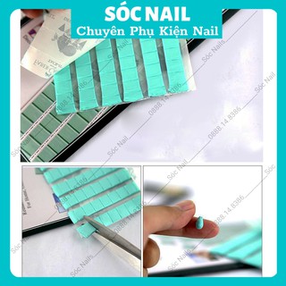 Keo đa năng nail dán móng, kẹo cao su xanh gắn móng mẫu nail 102 miếng