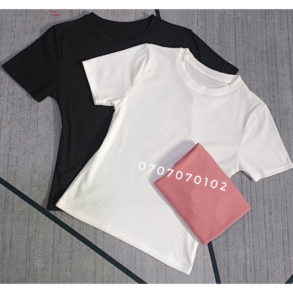 [Mã FATREND02 giảm đến 30k đơn 99k] Áo Thun nữ tay ngắn fom vừa mặc chất co giãn thoáng mát | BigBuy360 - bigbuy360.vn